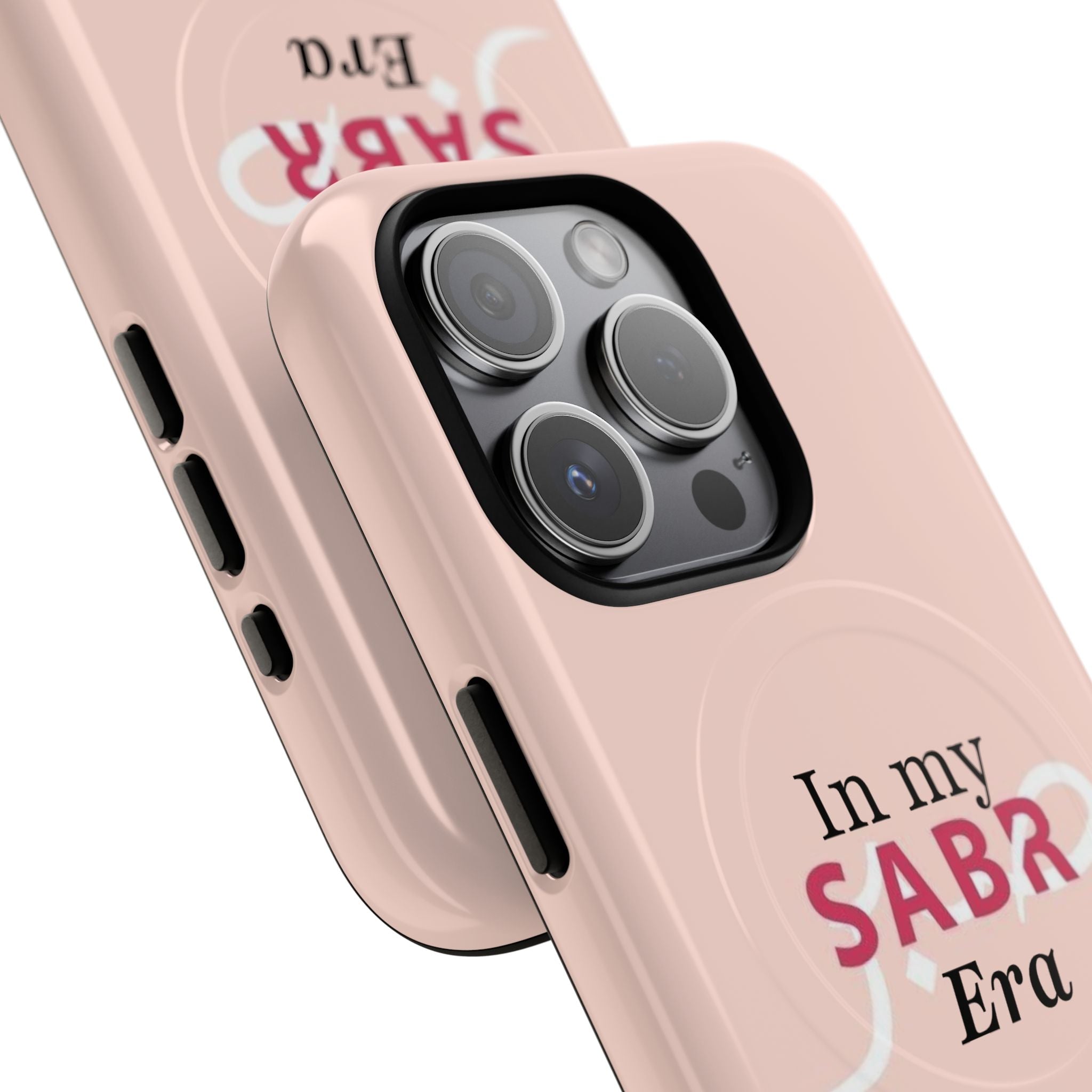 Magnetic Tough Phone Case — "In My Sabr Era" Pink Protective Cover