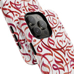 Flowing Calligraphy Red - Magnetic Case