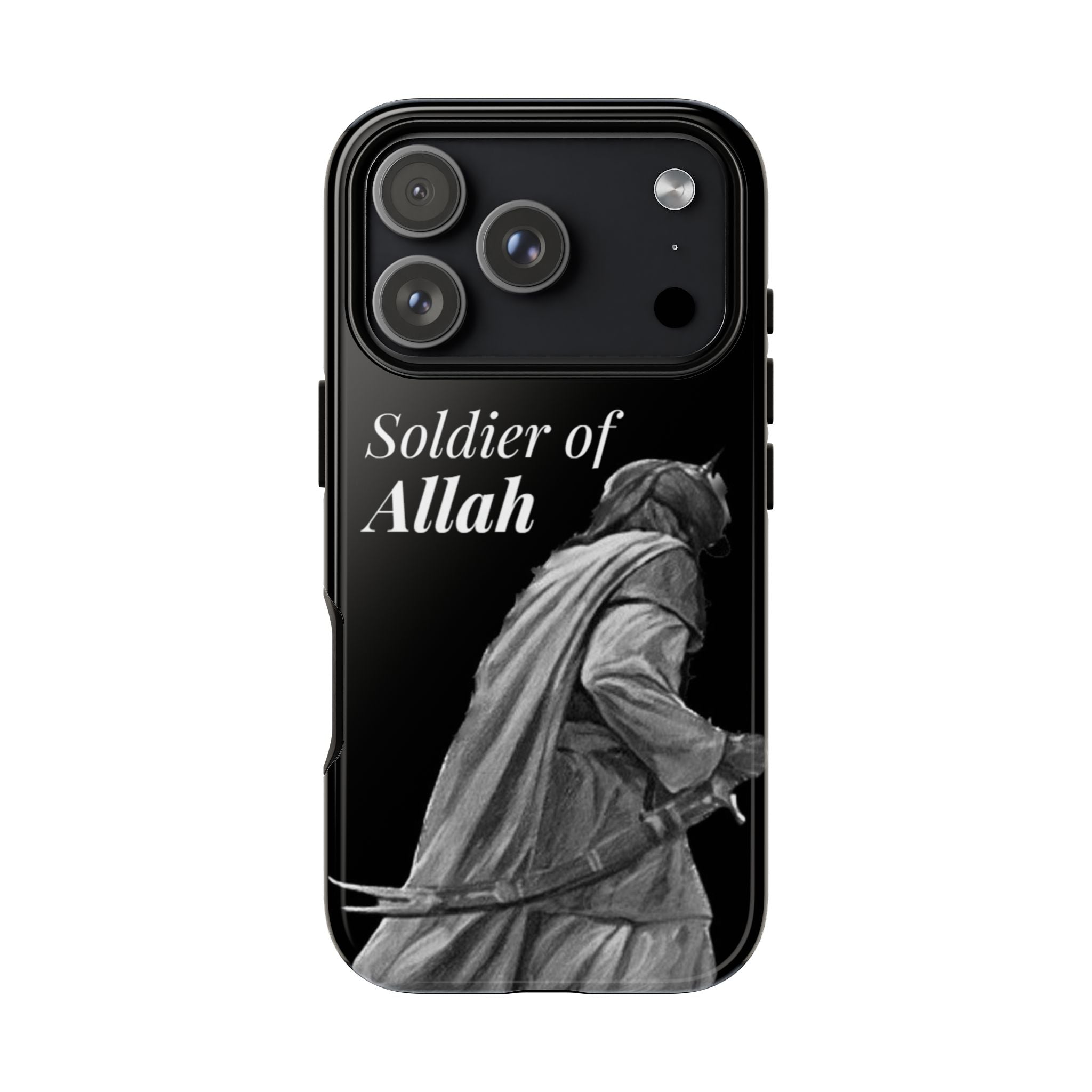 "Soldier of Allah" Black - Tough Case