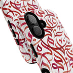 Flowing Calligraphy Red - Magnetic Case