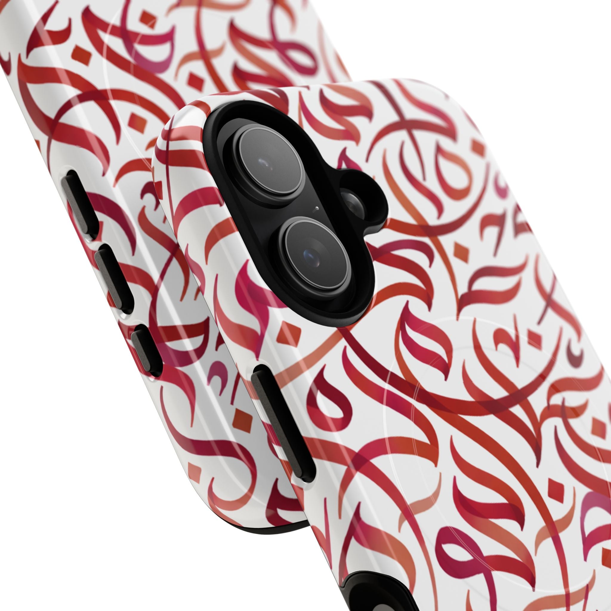 Flowing Calligraphy Red - Magnetic Case