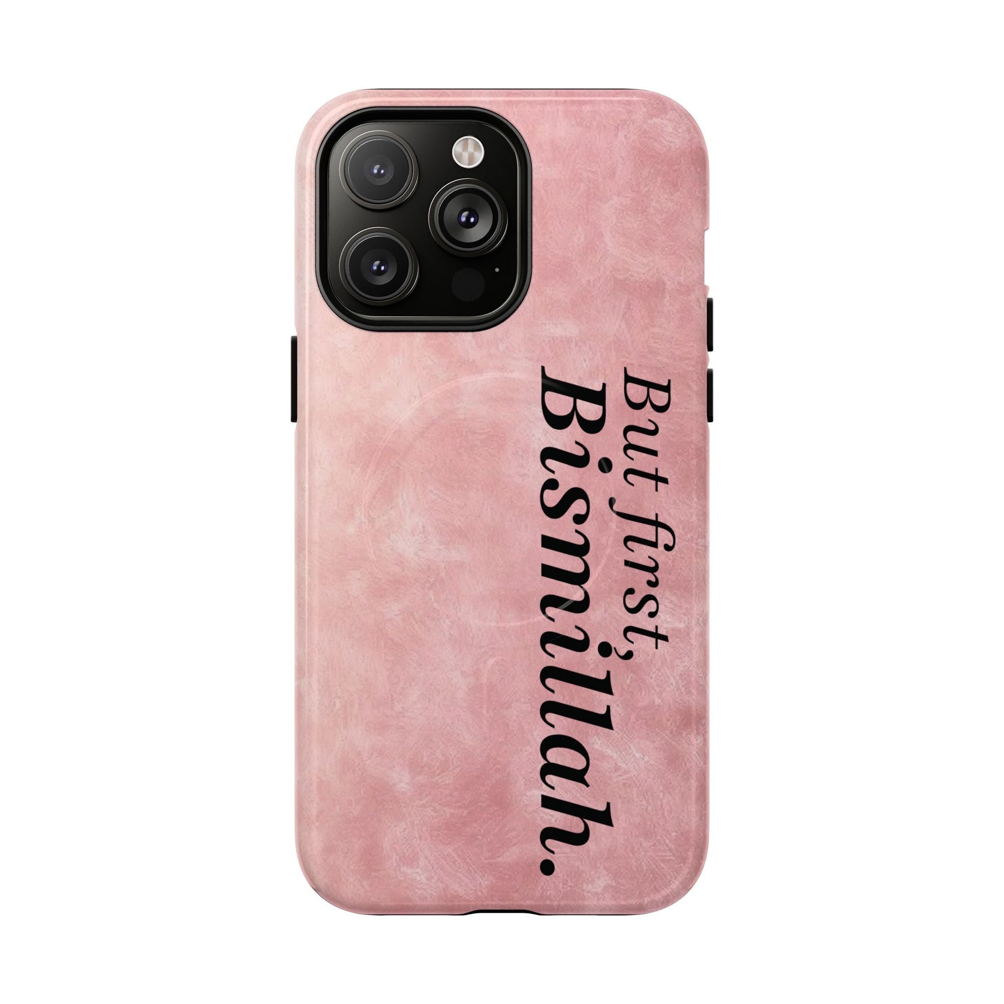 'But First, Bismillah' Rose - Magnetic Case