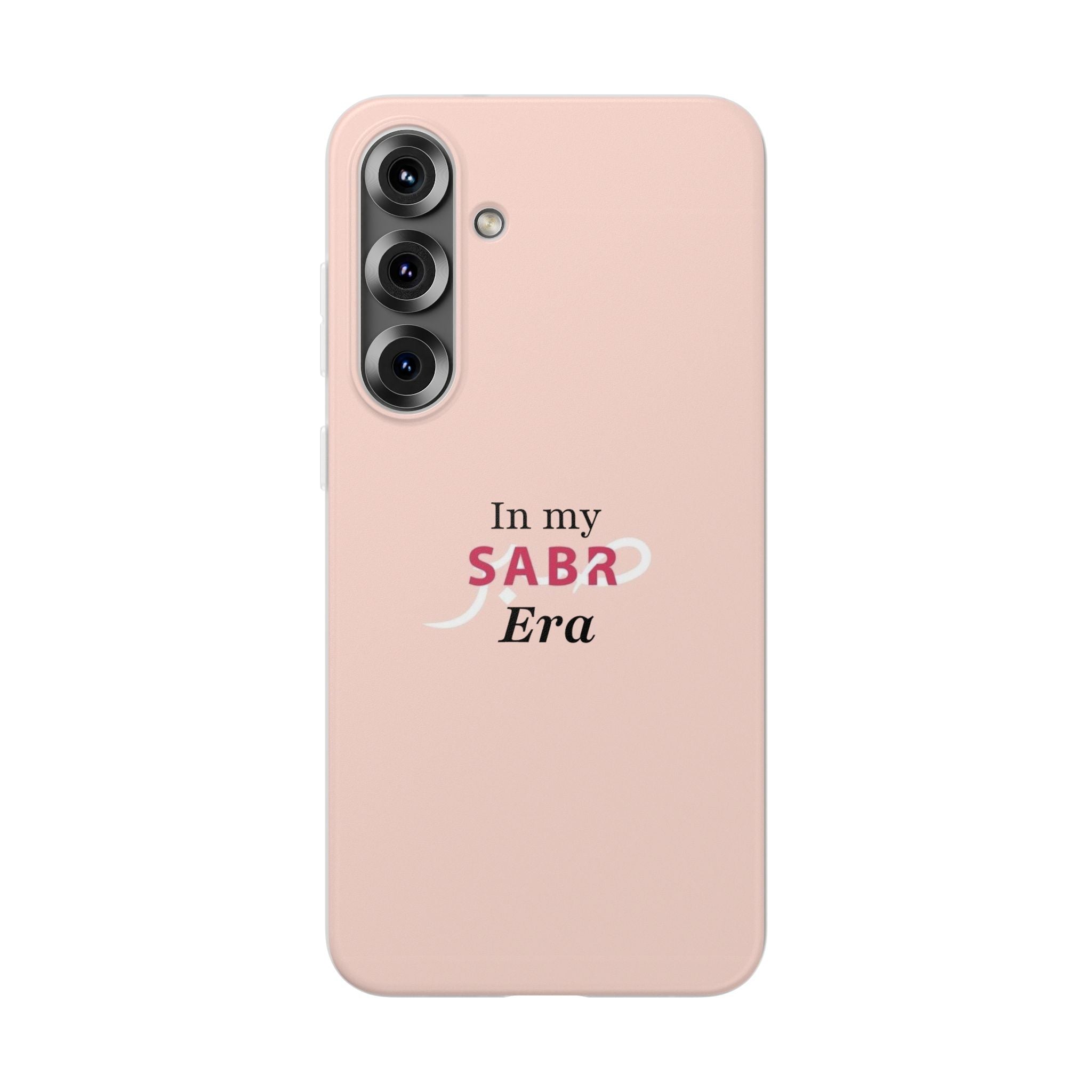 "In My Sabr Era" Pink Flexi Case