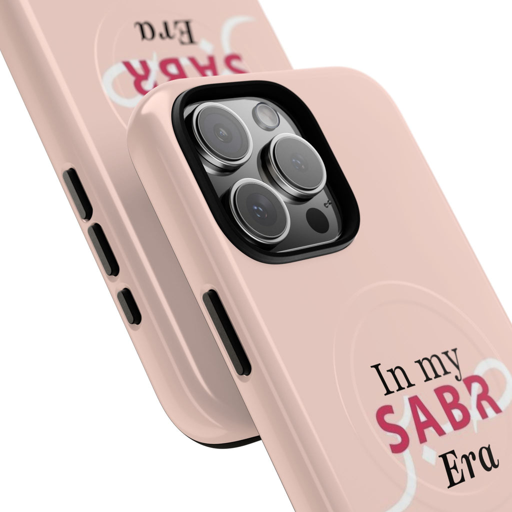 "In My Sabr Era" Roze - Magnetische Hoesje