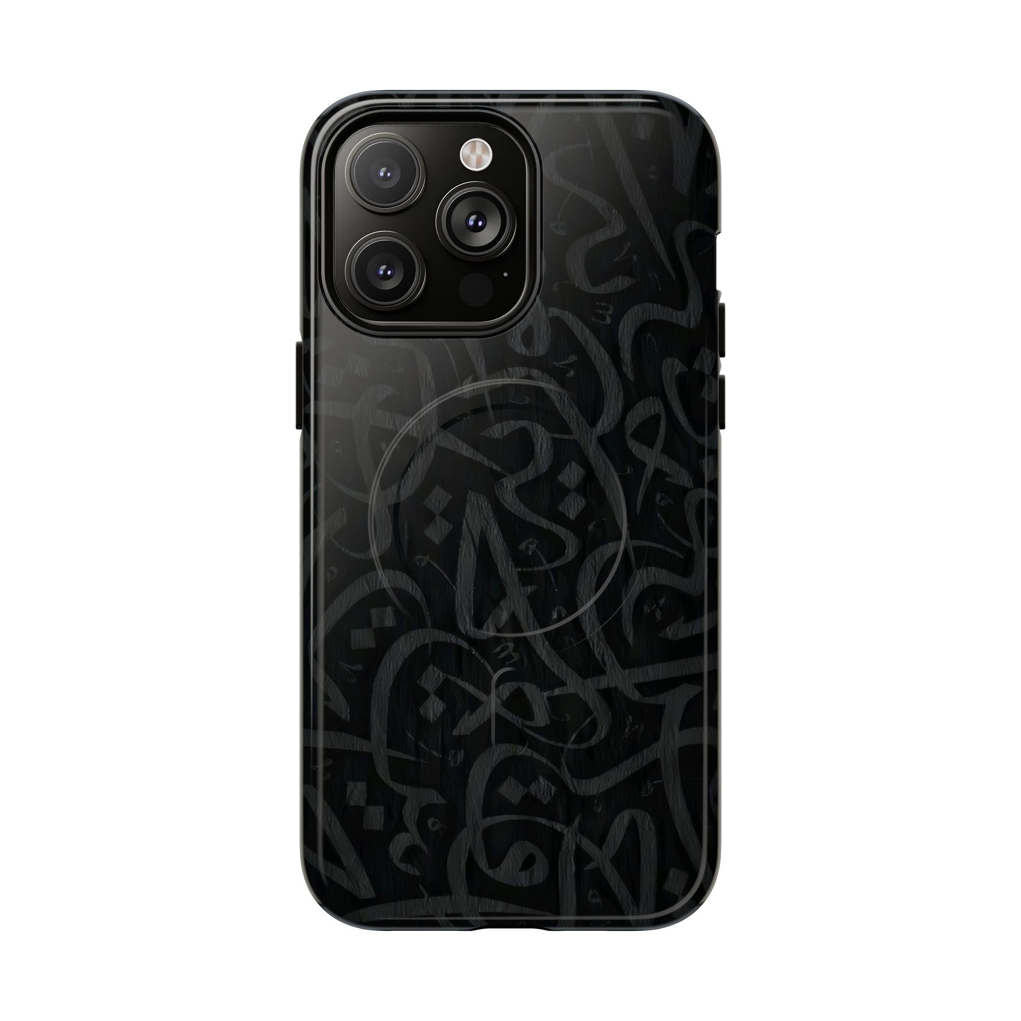 Arabic Calligraphy Black - Magnetic Case