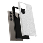 Floral Calligraphy White - Tough Case
