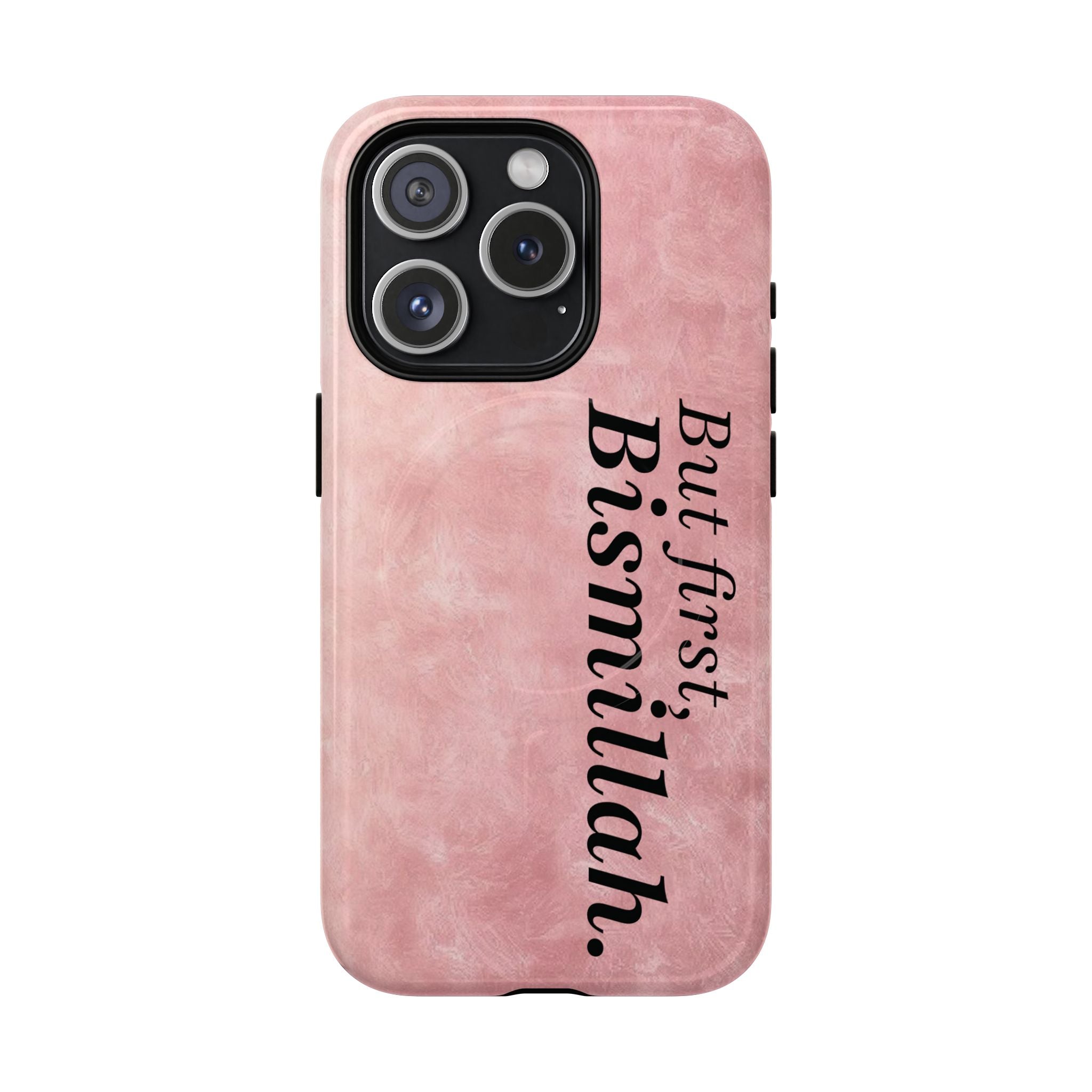 'But First, Bismillah' Rose - Magnetic Case