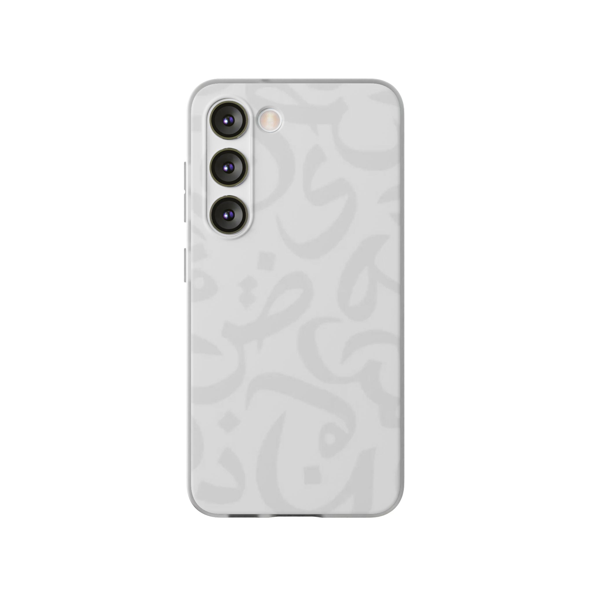 Arabic Calligraphy White - Flexi Case