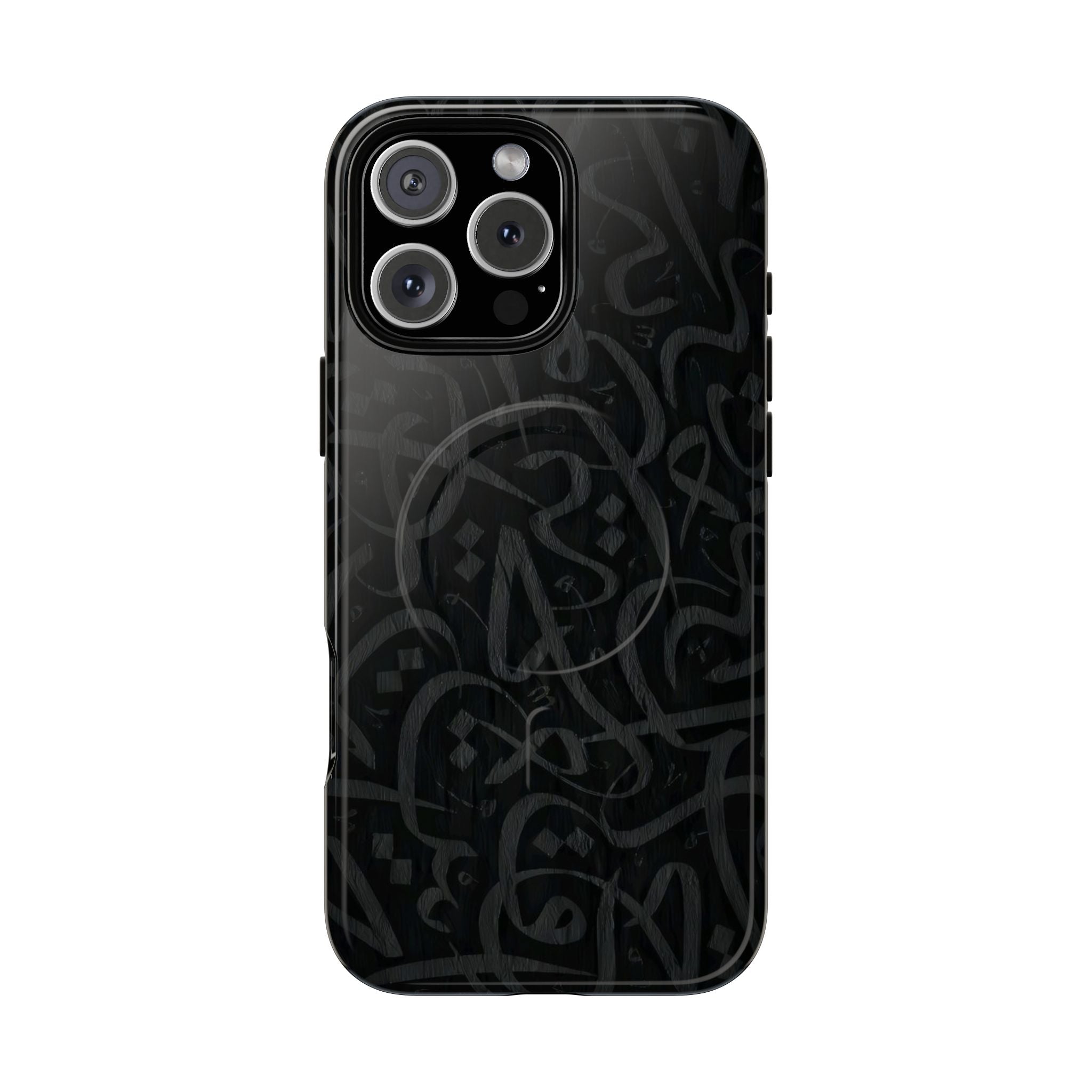 Arabic Calligraphy Black - Magnetic Case