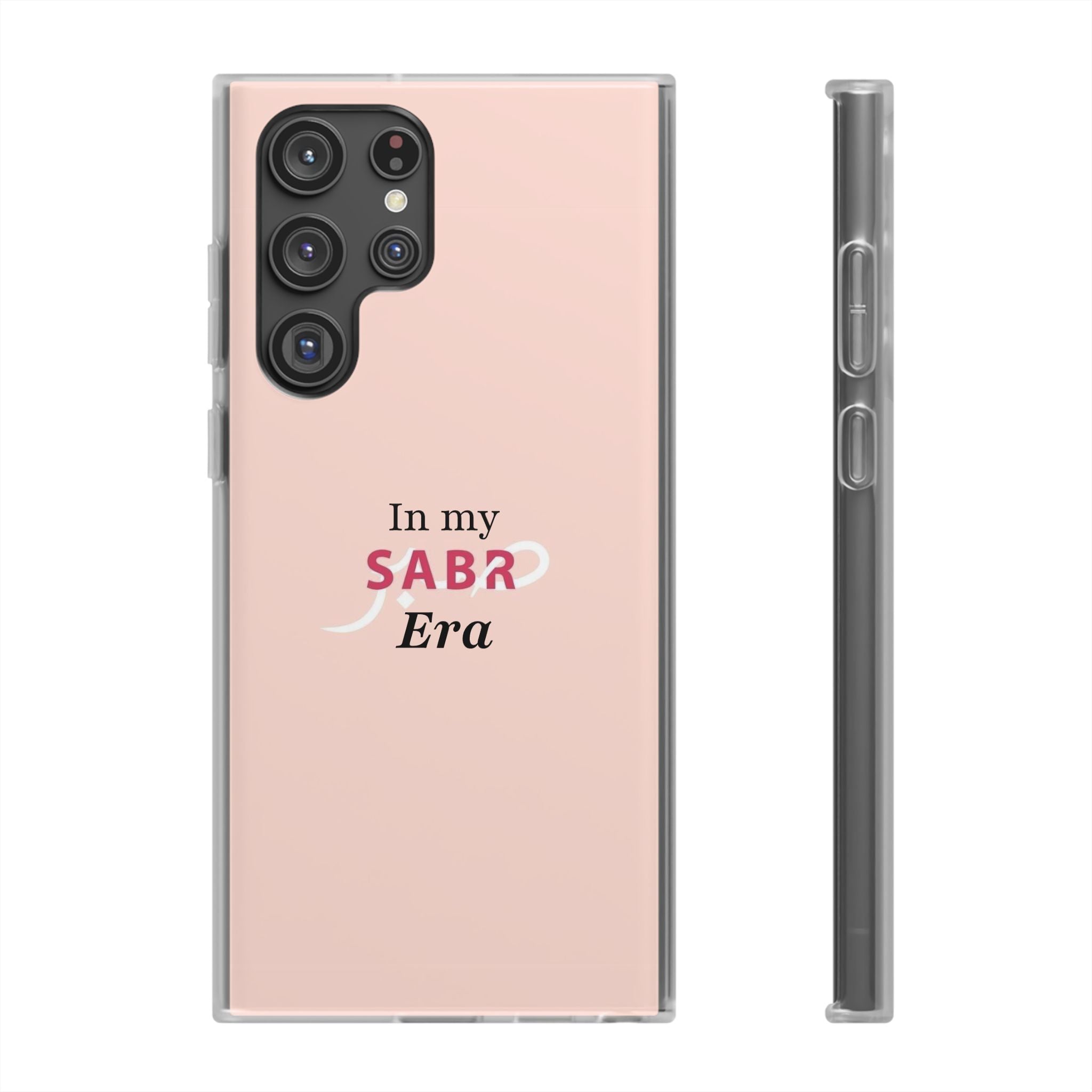 "In My Sabr Era" Pink Flexi Case
