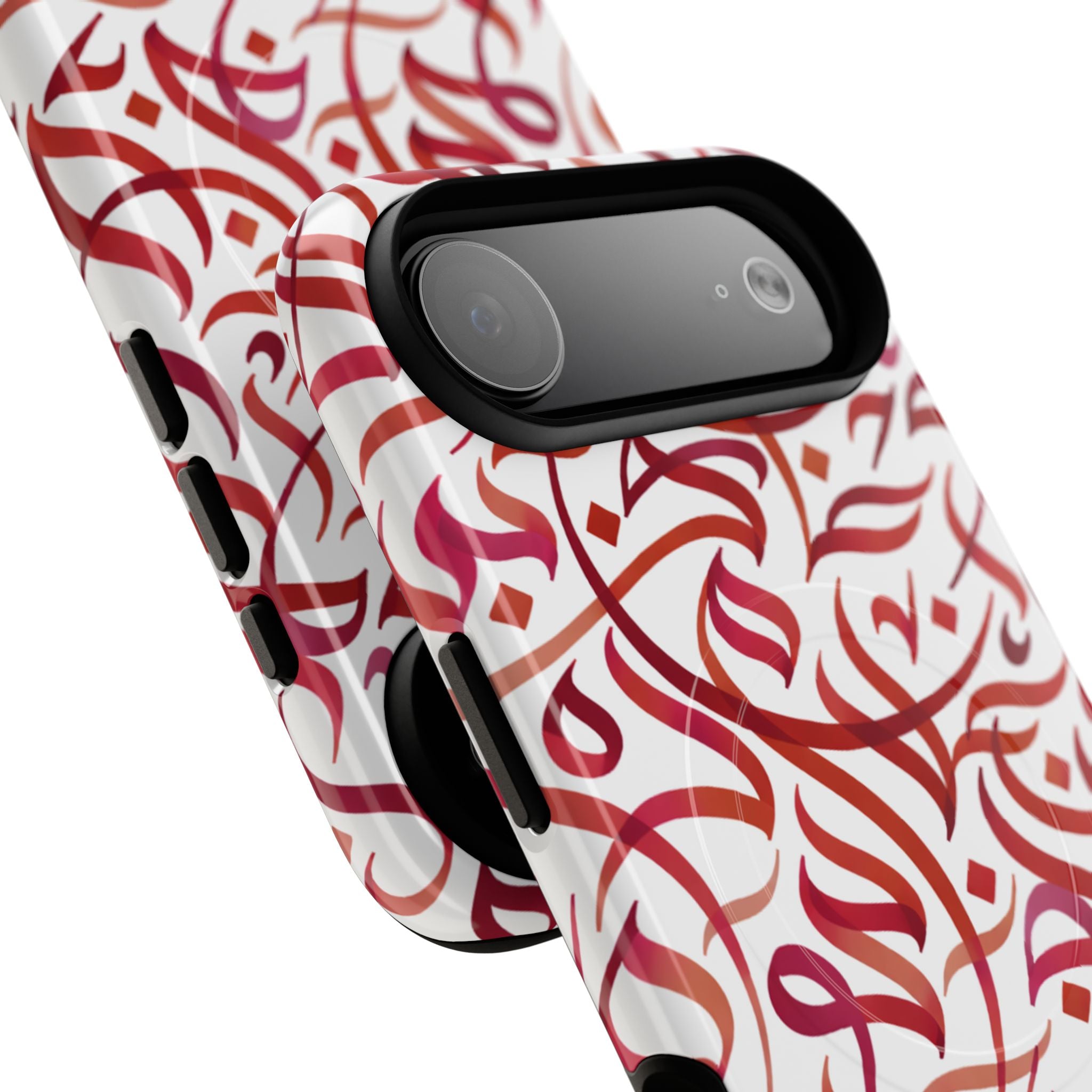Flowing Calligraphy Red - Magnetic Case