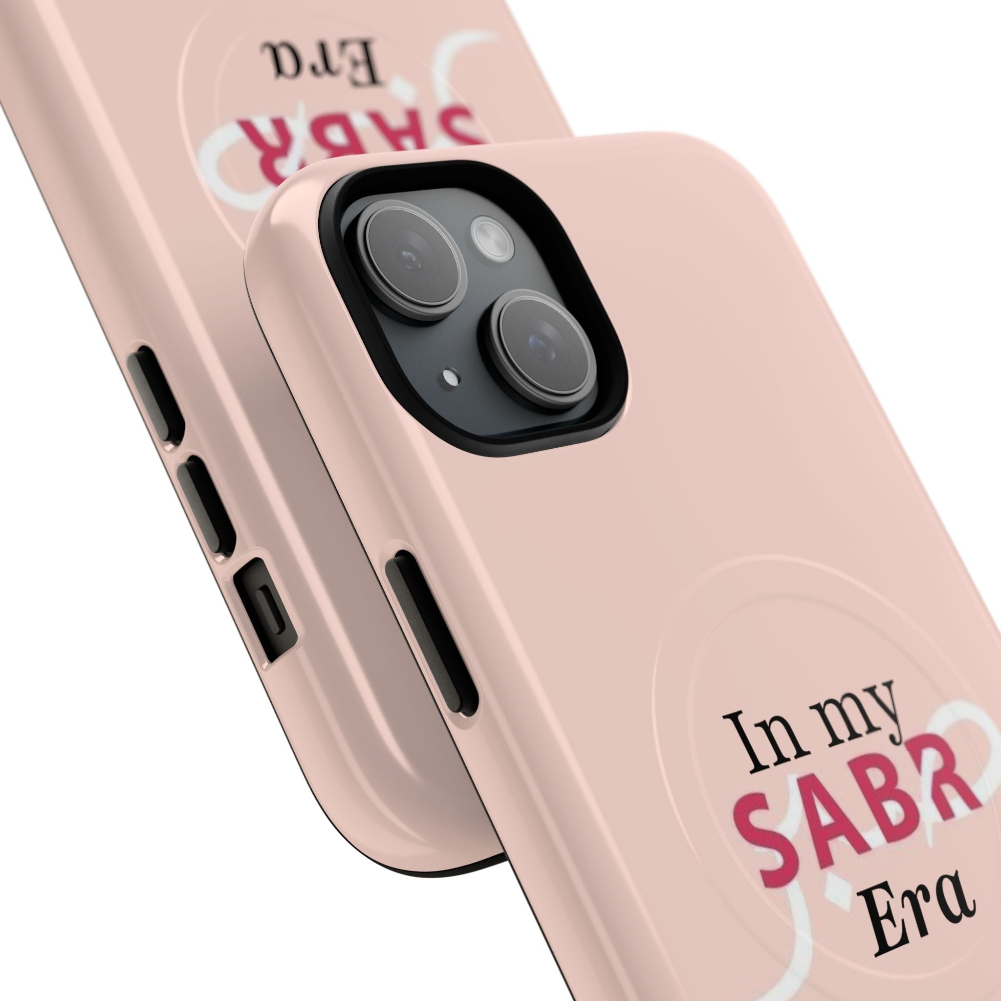 Magnetic Tough Phone Case — "In My Sabr Era" Pink Protective Cover