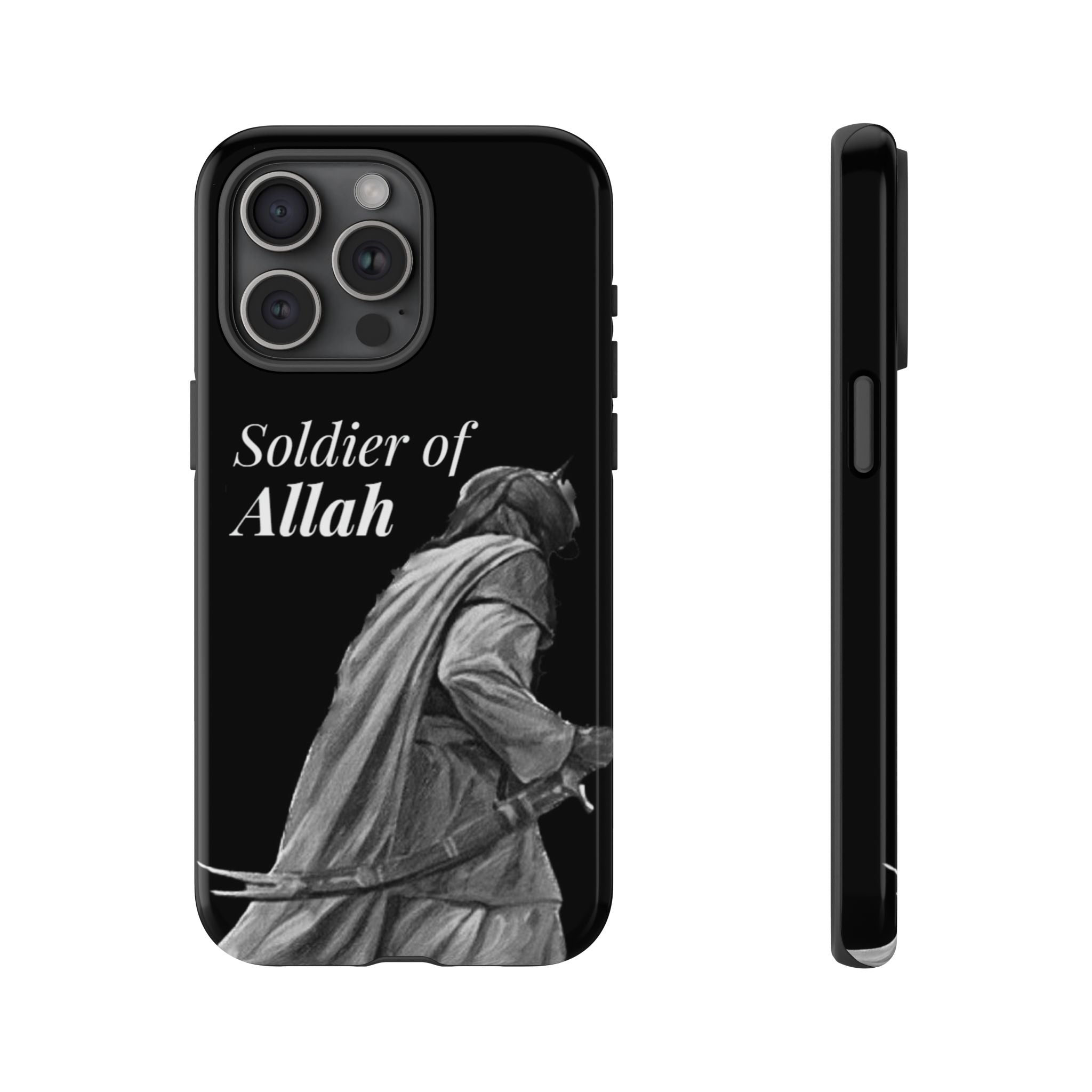 "Soldier of Allah" Black - Tough Case