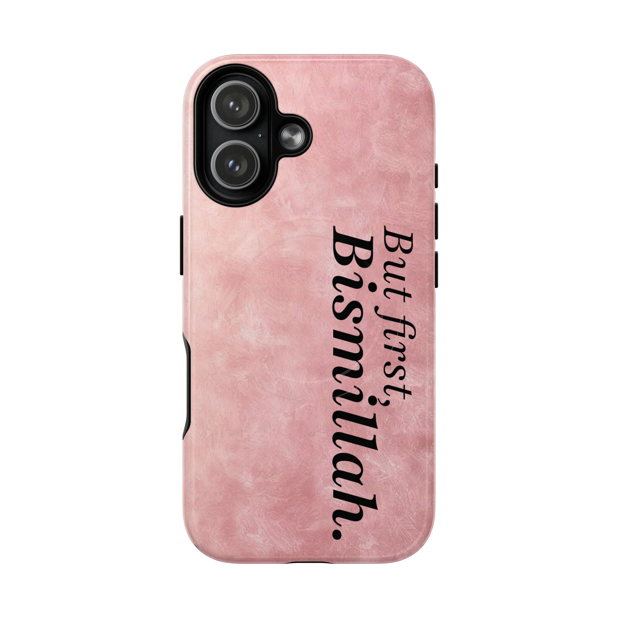 'But First, Bismillah' Rose - Magnetic Case