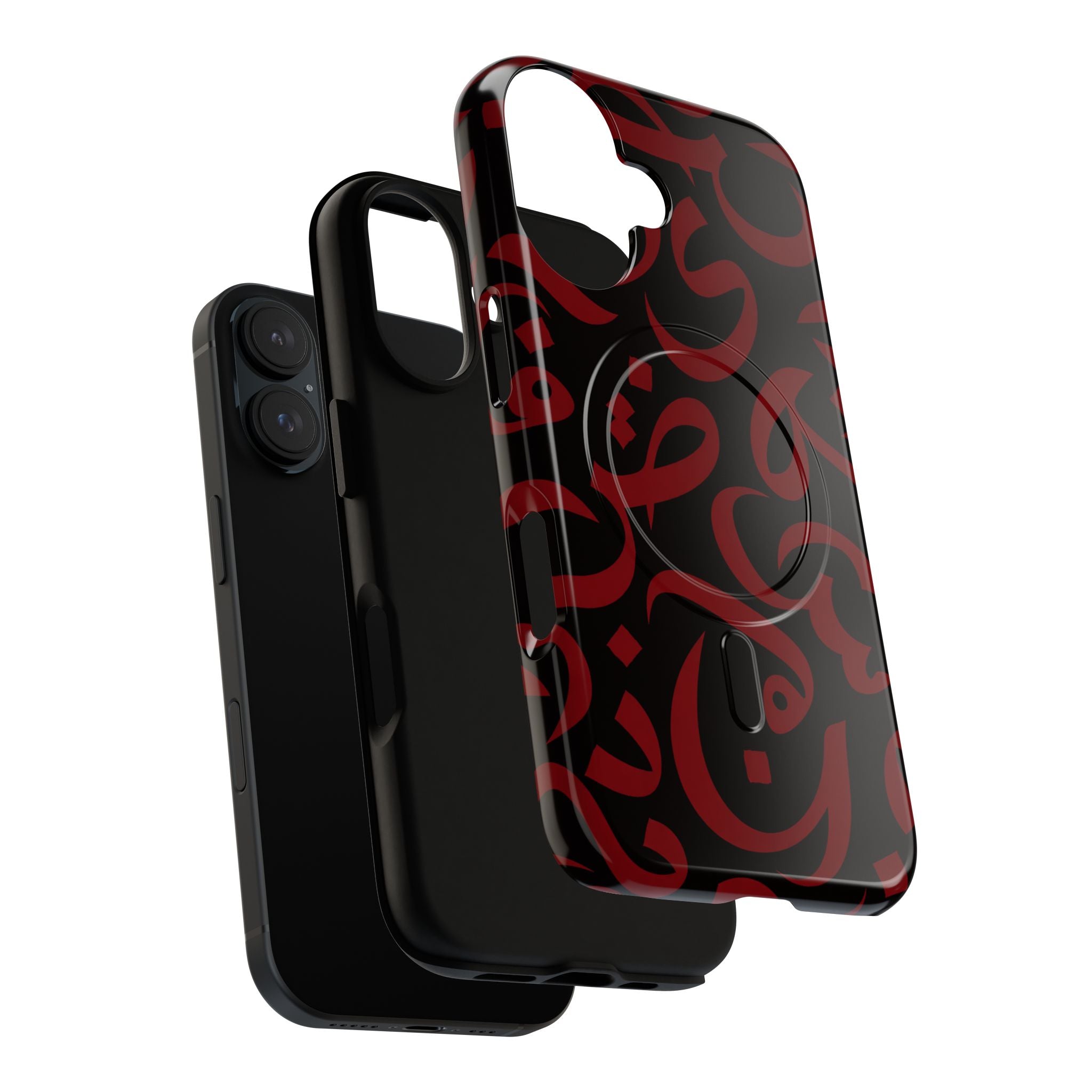 Simple Calligraphy Red - Magnetic Case