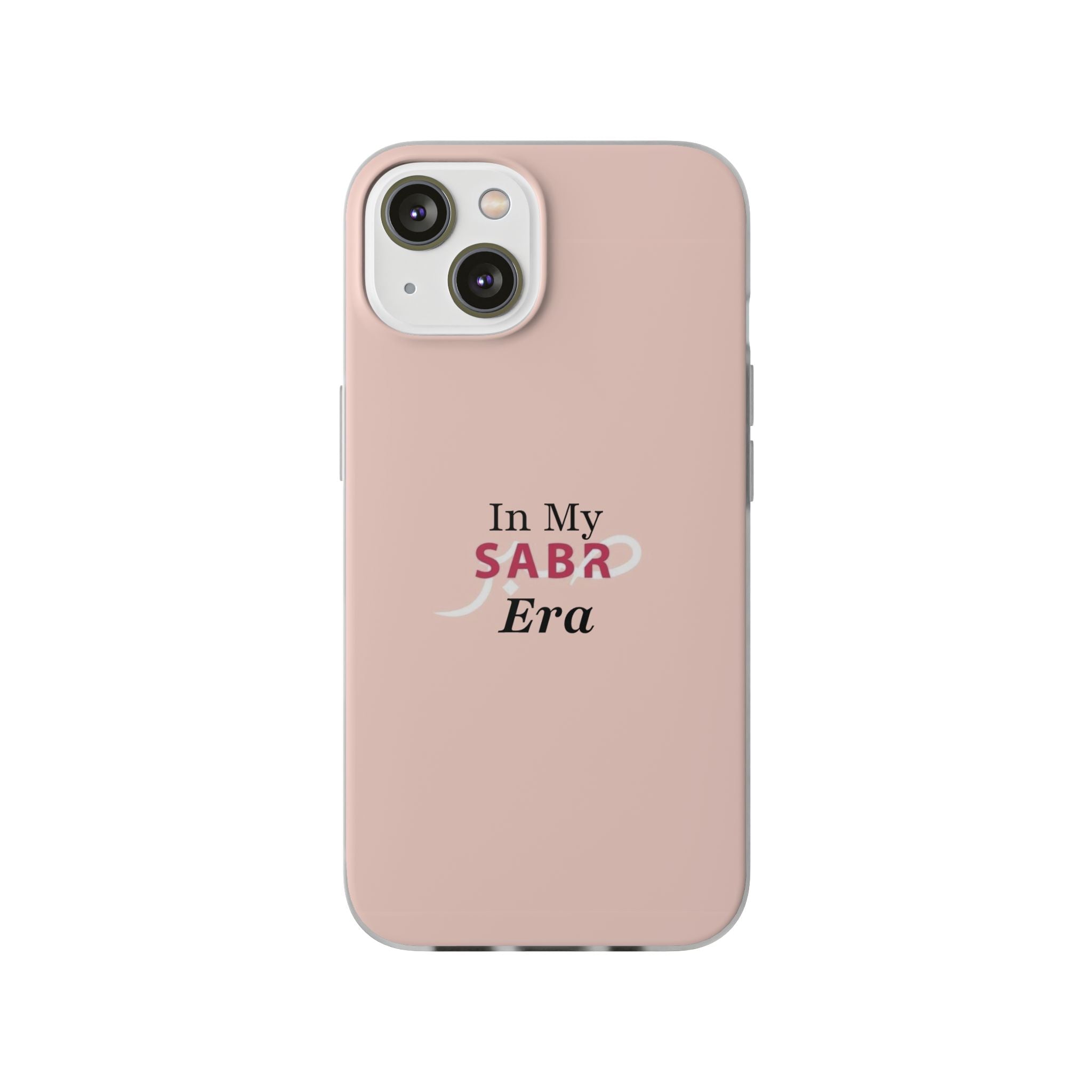 "In My Sabr Era" Pink Flexi Case