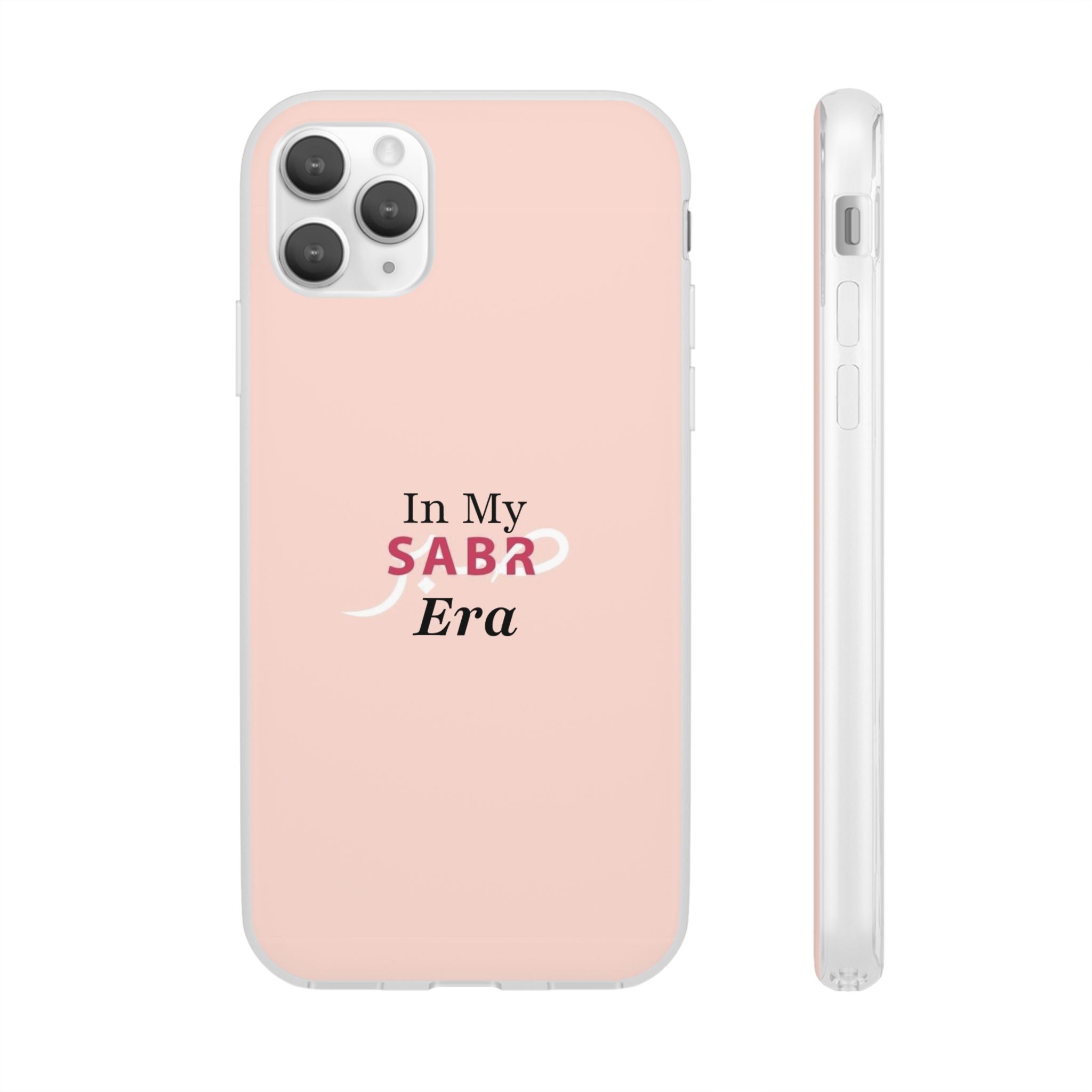 "In My Sabr Era" Pink Flexi Case