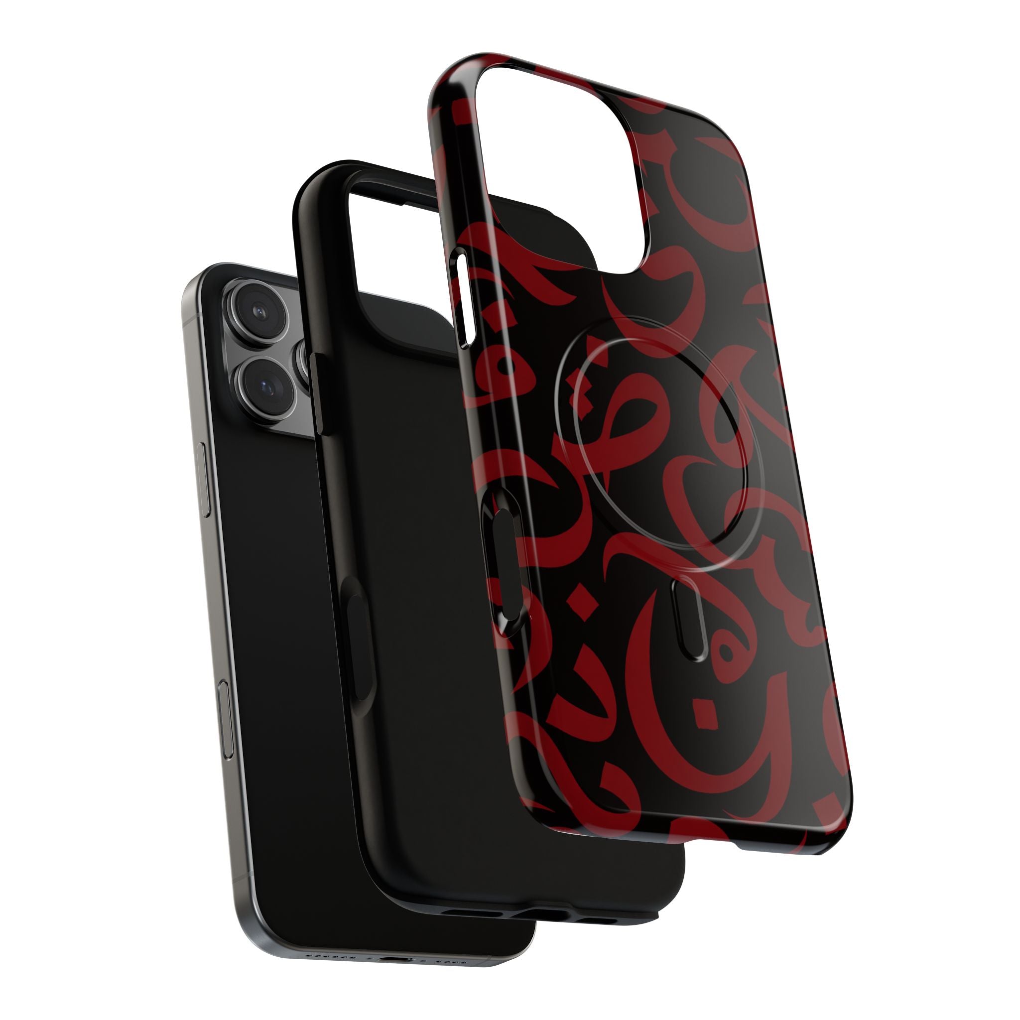Simple Calligraphy Red - Magnetic Case