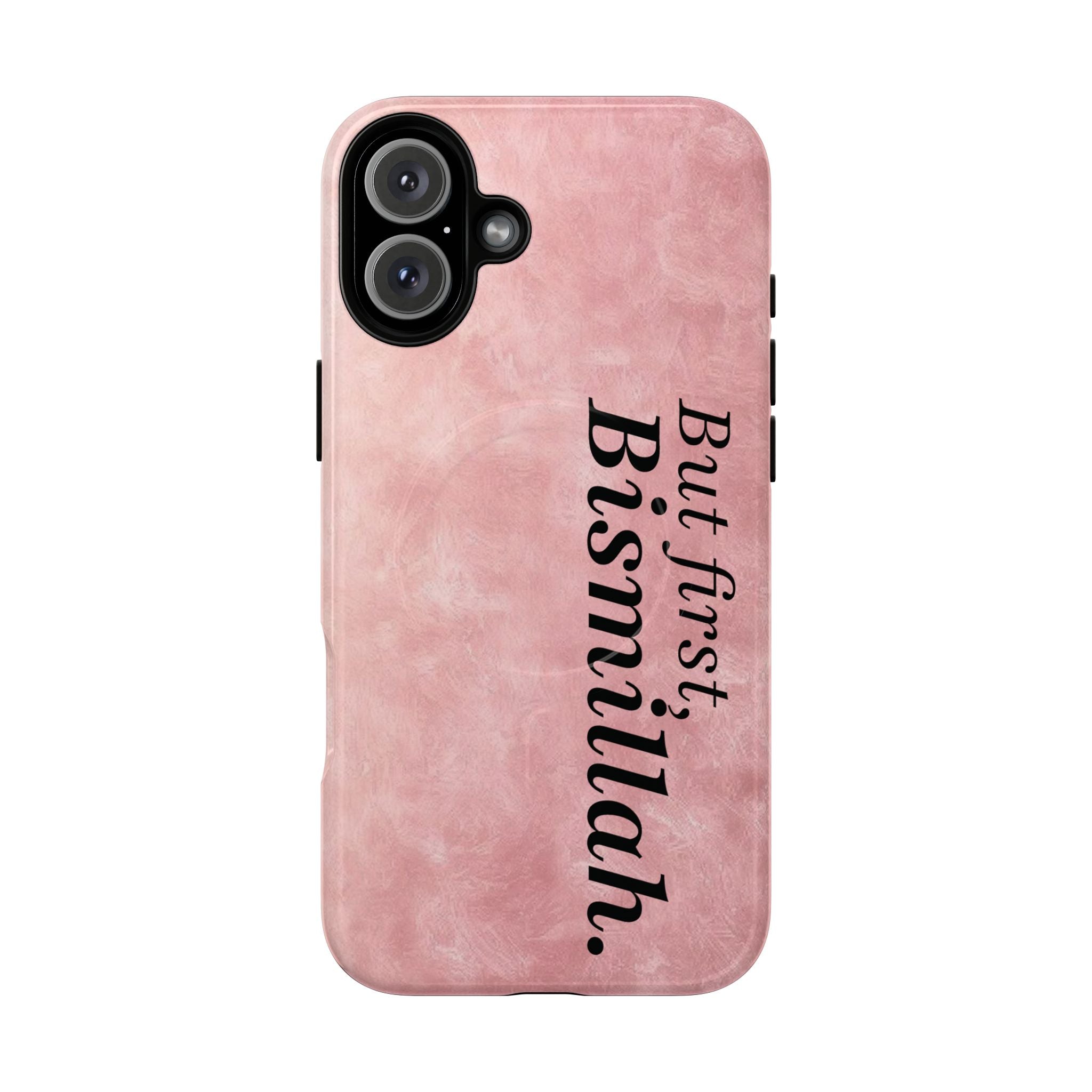 'But First, Bismillah' Rose - Magnetic Case