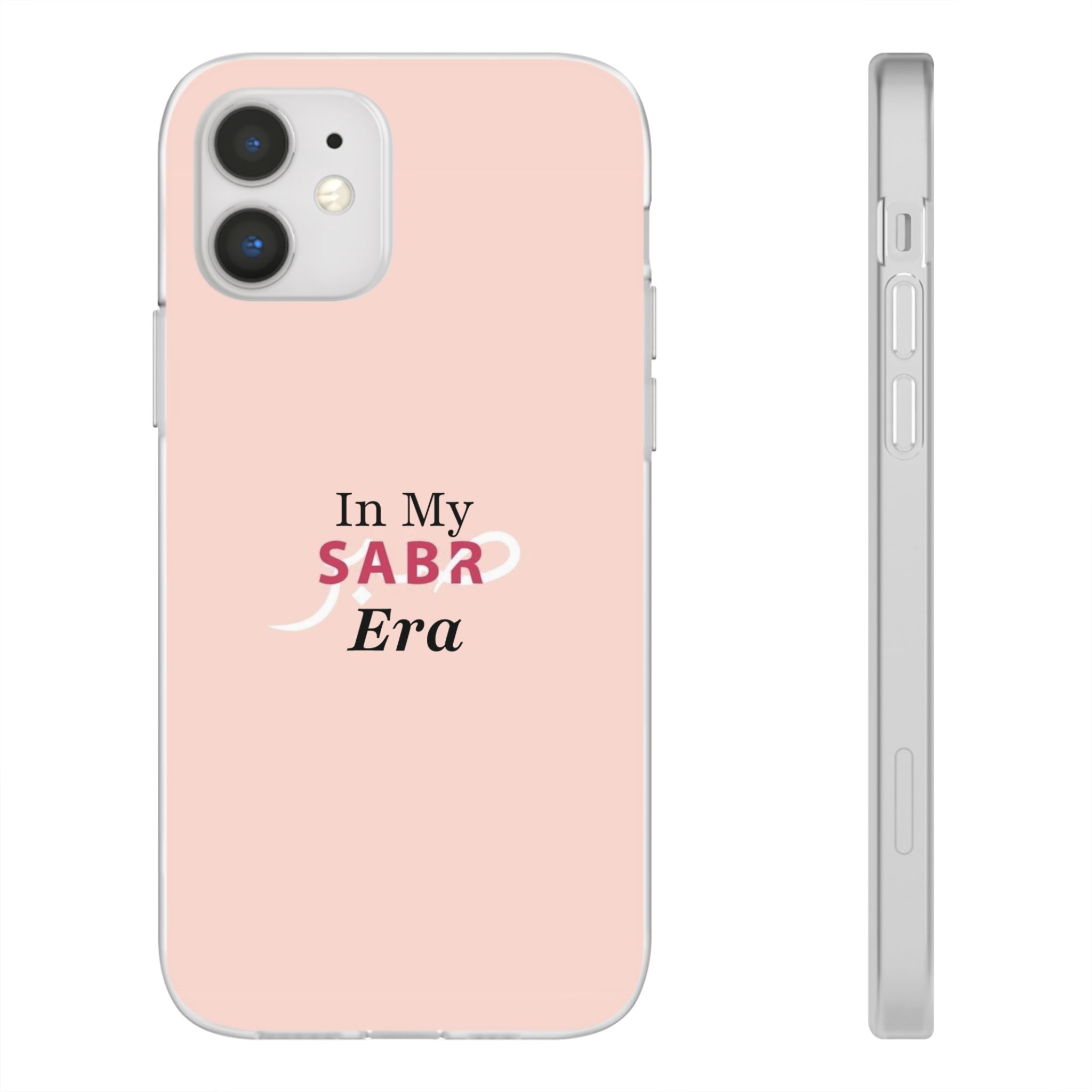 "In My Sabr Era" Pink Flexi Case