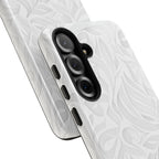 Floral Calligraphy White - Tough Case