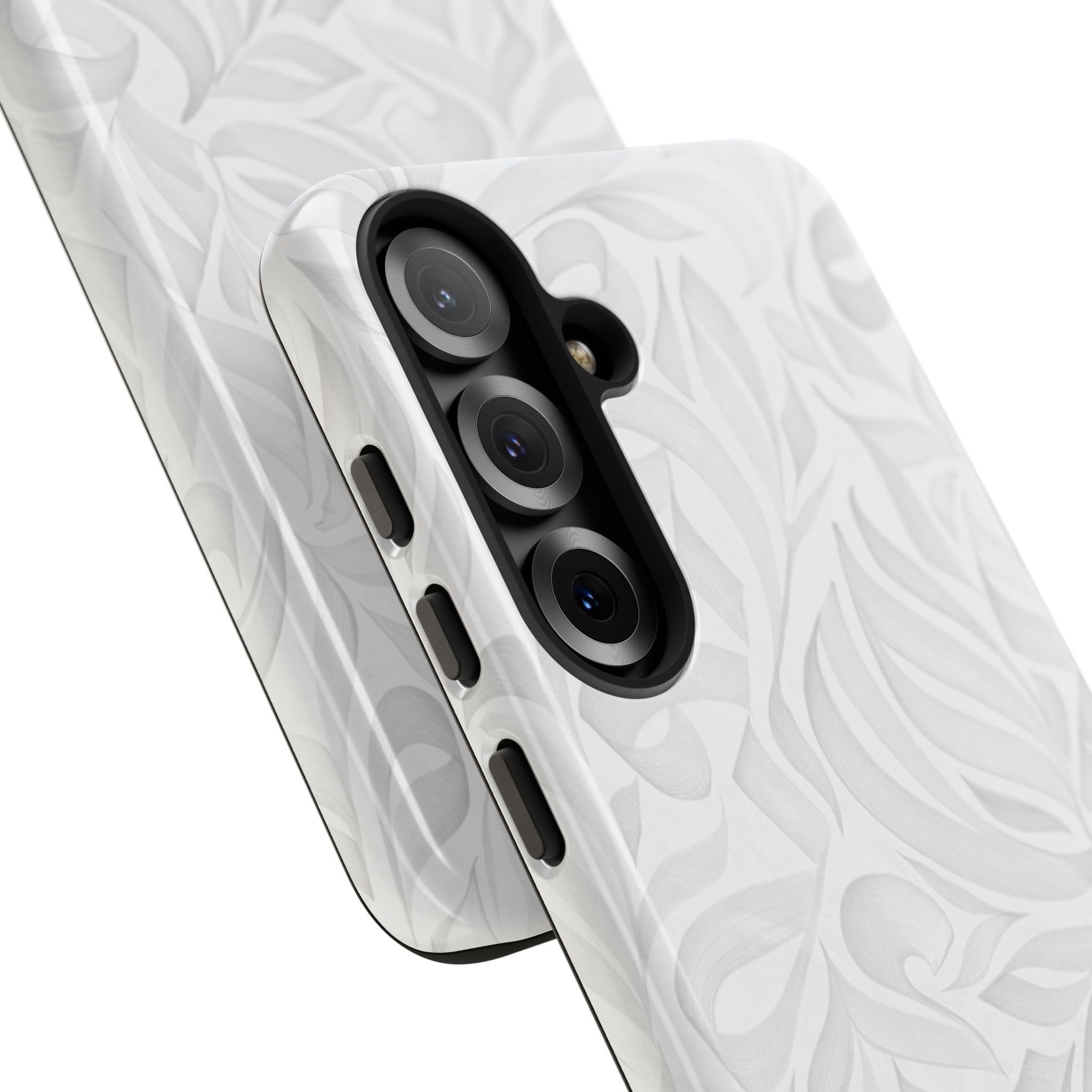 Floral Calligraphy White - Tough Case