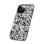 Flowing Calligraphy Black - Tough Case