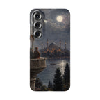 Maanverlicht Istanbul Landschap - Kunst Hoesje