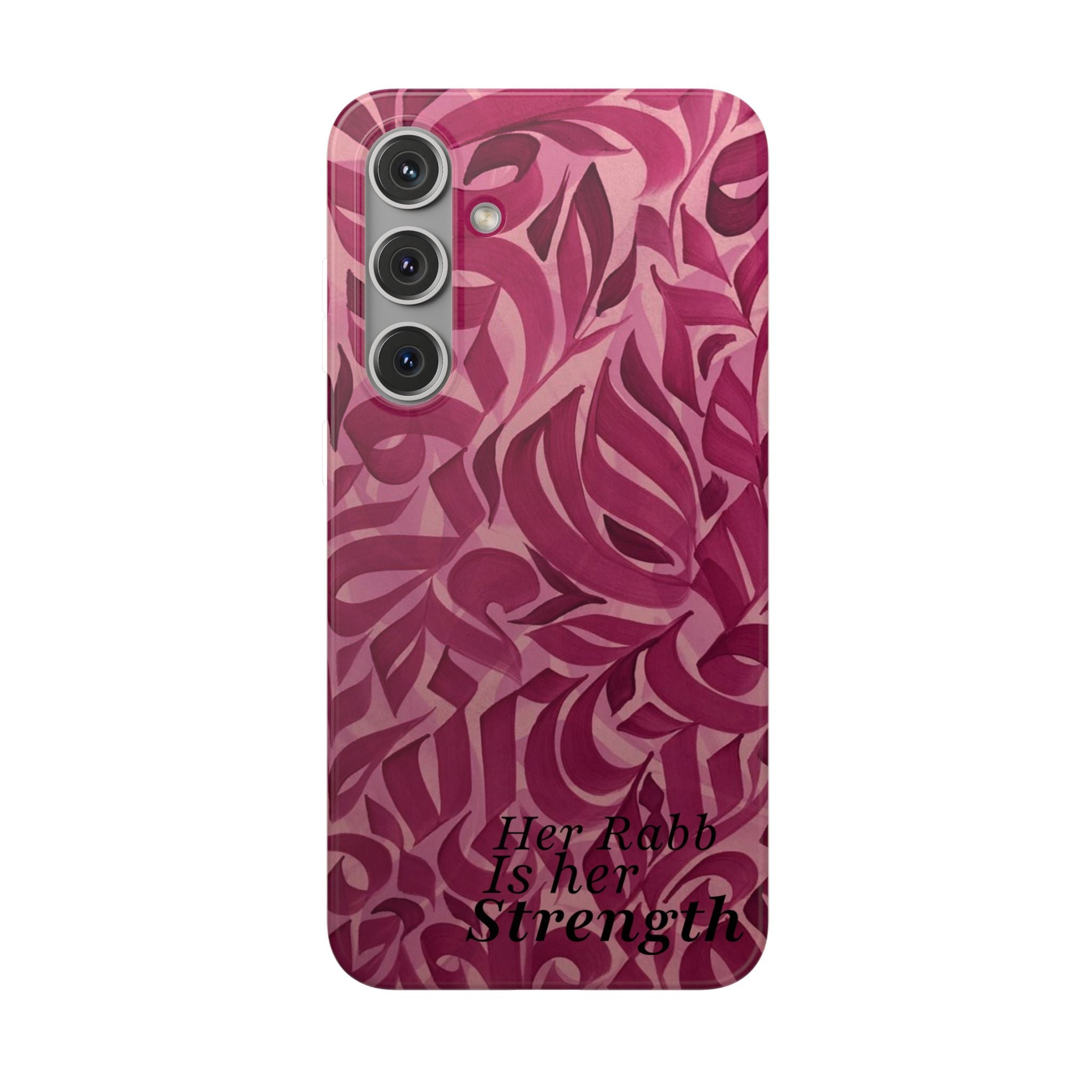 "Her Rabb is Her Strenght" - Flexi Case