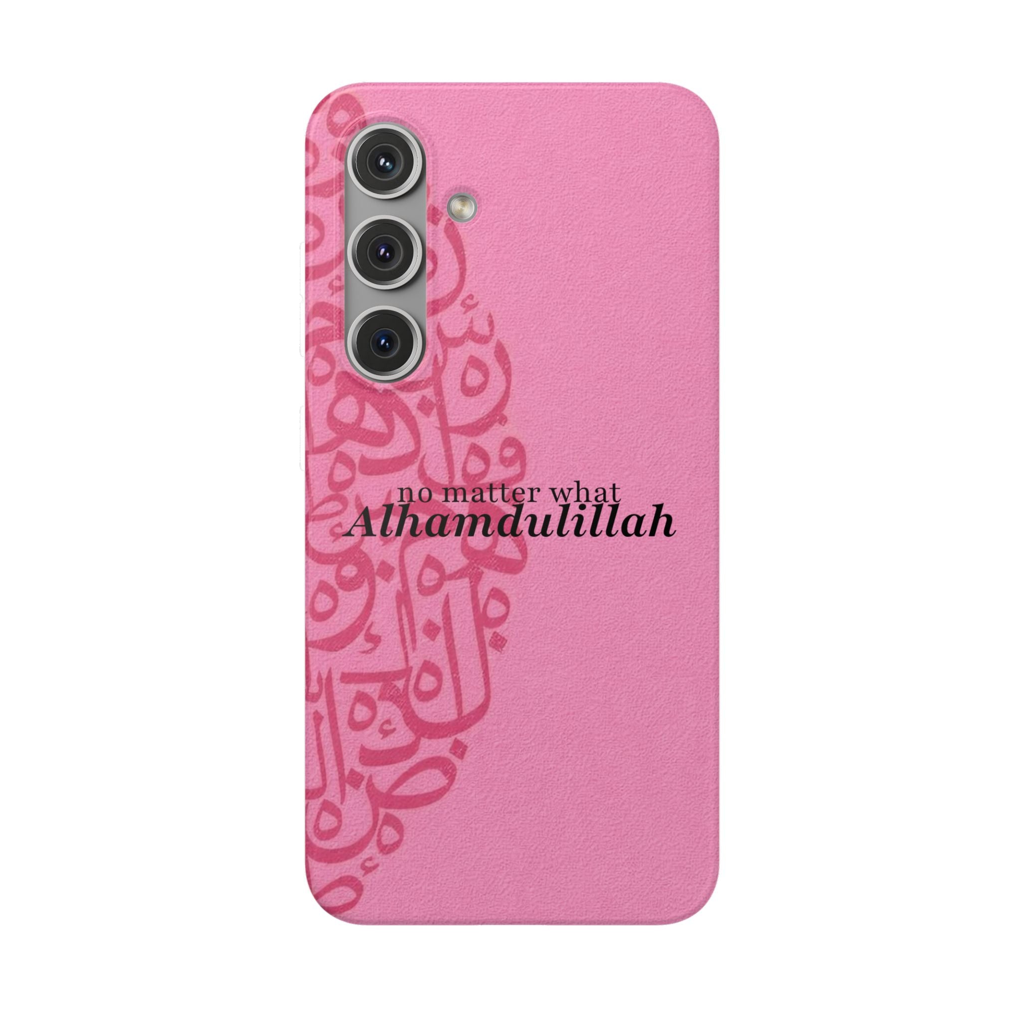 ''Alhamdulillah'' Pink - Flexi Case