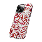 Flowing Calligraphy Red - Tough Case