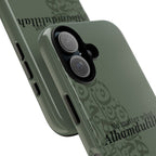 ''Alhamdulillah'' Olive Green - Tough Case