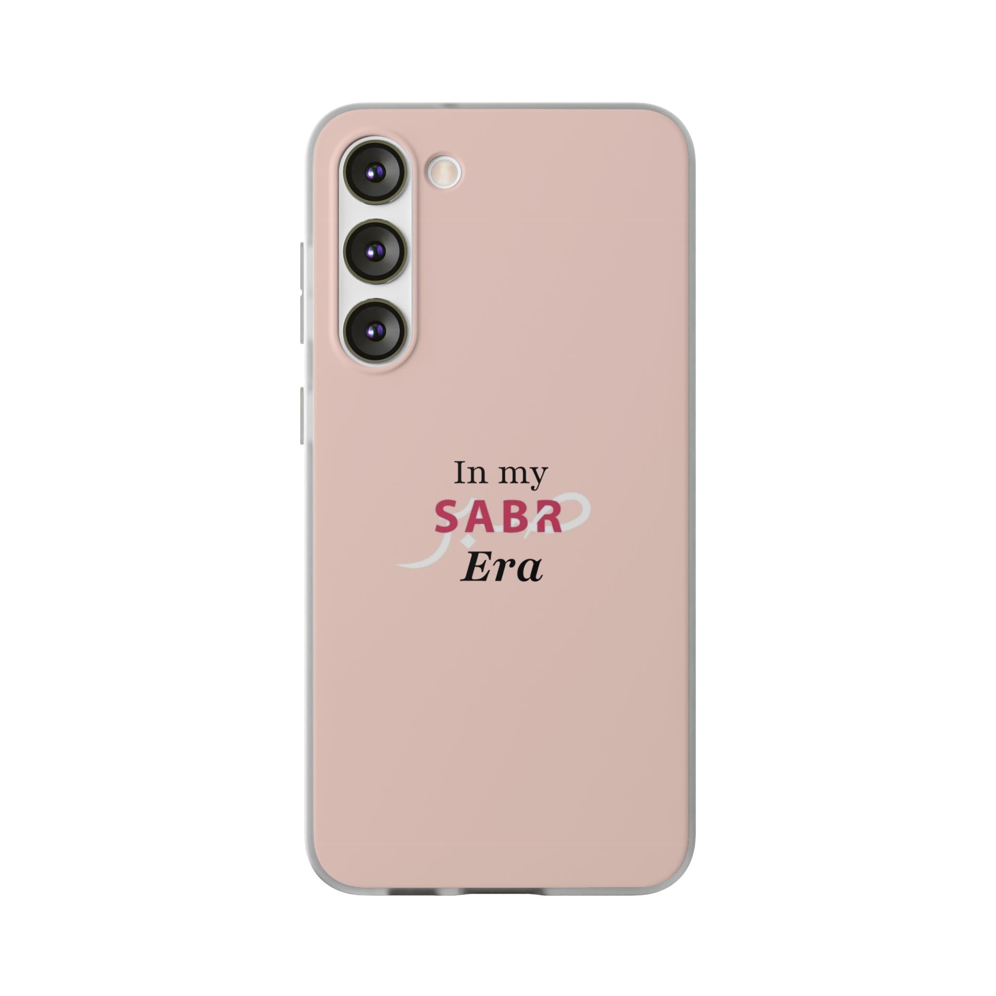 "In My Sabr Era" Pink Flexi Case