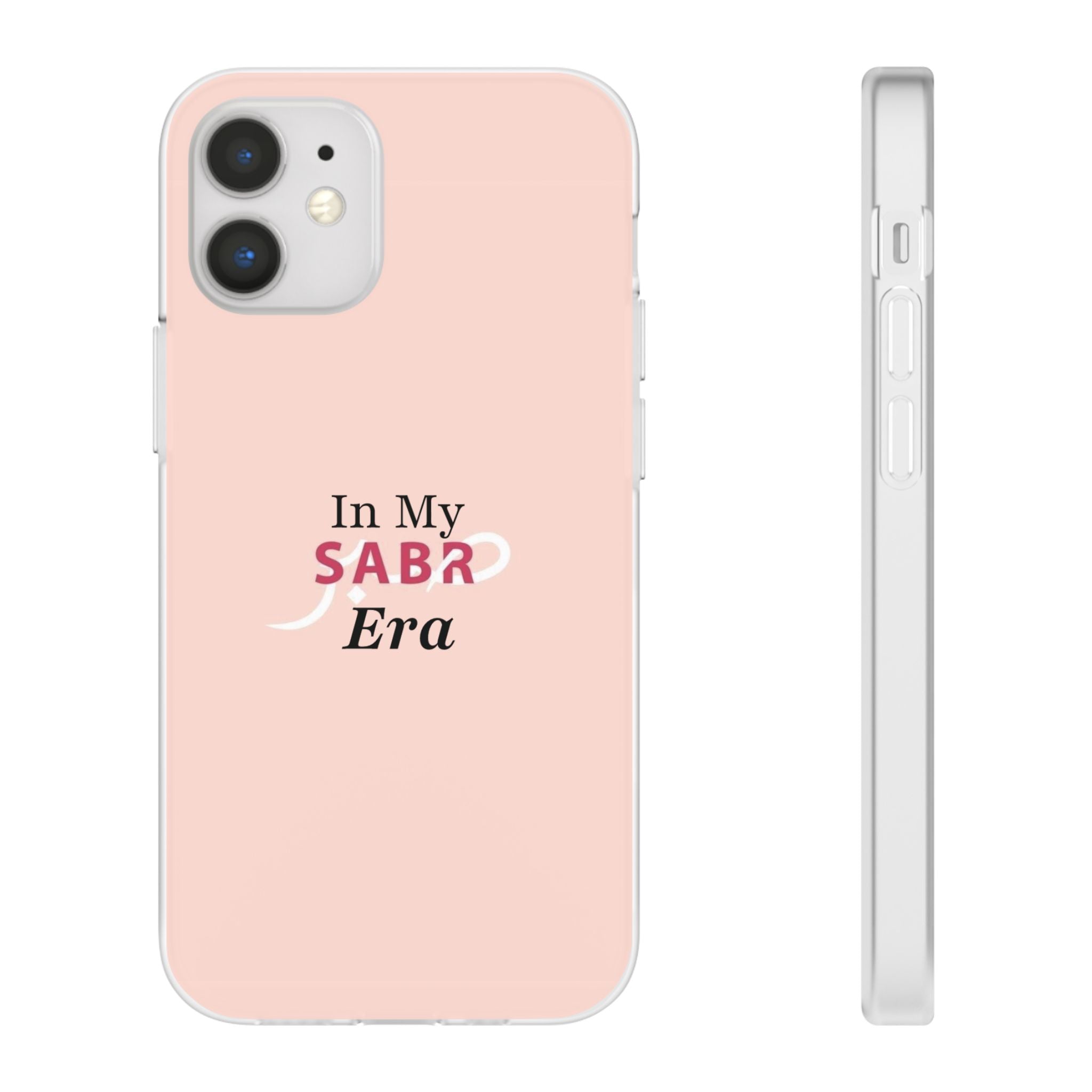 "In My Sabr Era" Pink Flexi Case