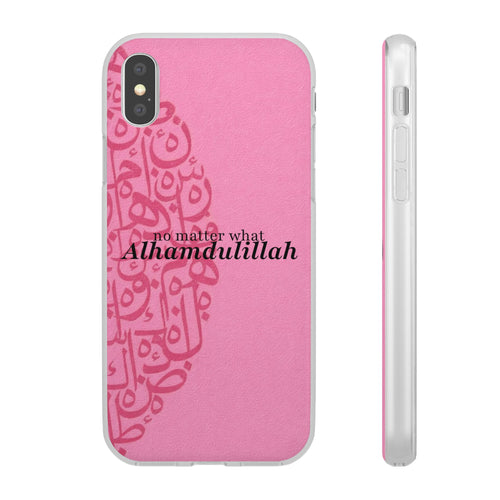 ''Alhamdulillah'' Pink - Flexi Case