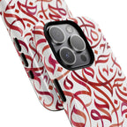 Flowing Calligraphy Red - Magnetic Case