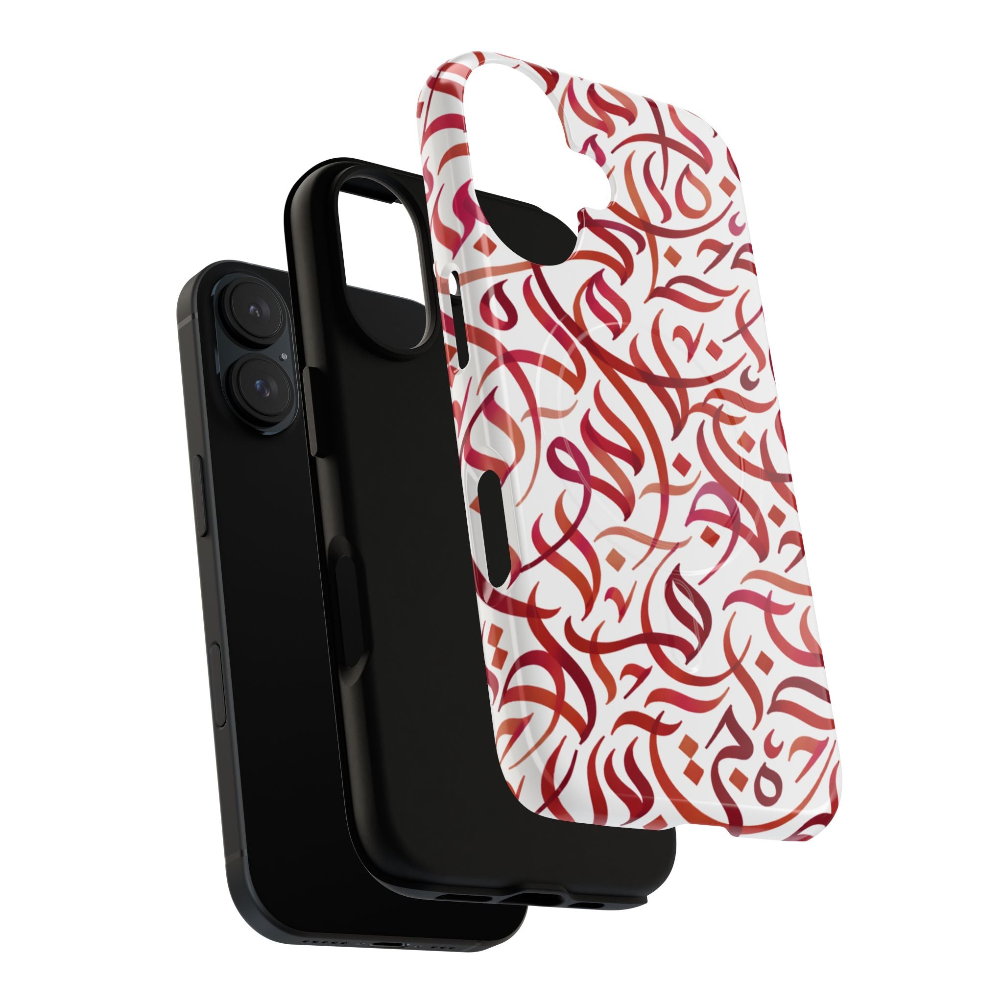 Flowing Calligraphy Red - Magnetic Case