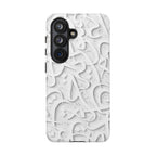 Wooden Calligraphy White - Tough Case