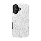 Wooden Calligraphy White - Tough Case