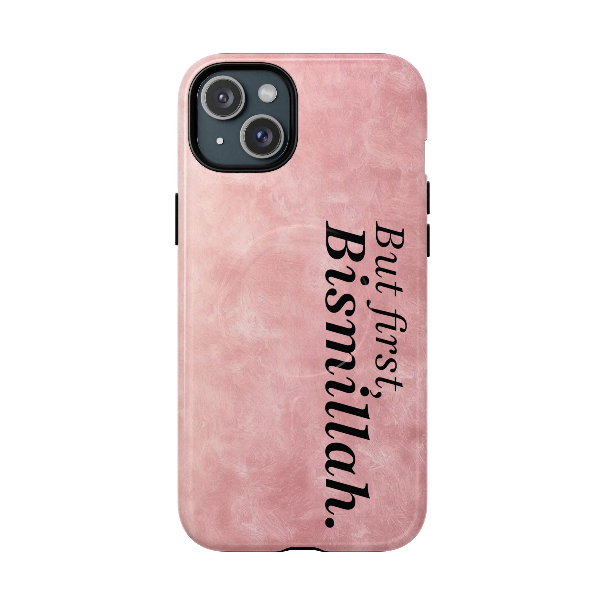 'But First, Bismillah' Rose - Magnetic Case