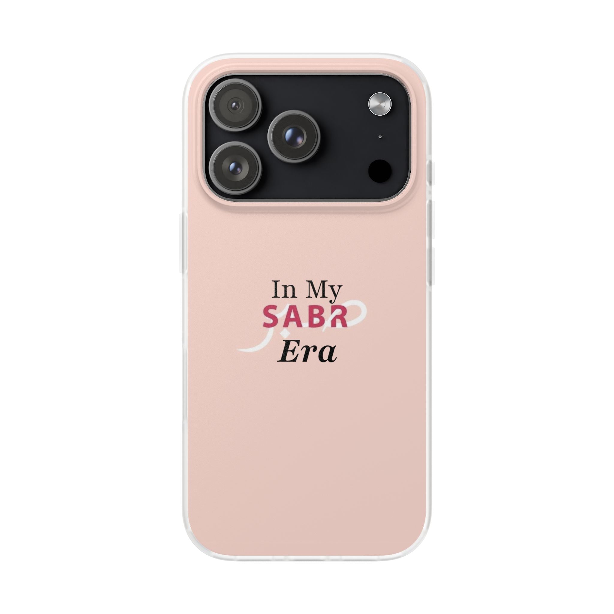 "In My Sabr Era" Pink Flexi Case