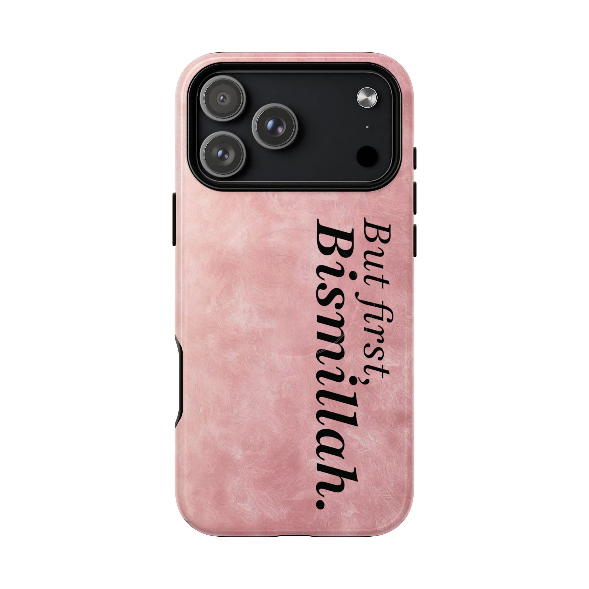 'But First, Bismillah' Rose - Magnetic Case