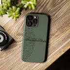 ''Alhamdulillah'' Olive Green - Tough Case