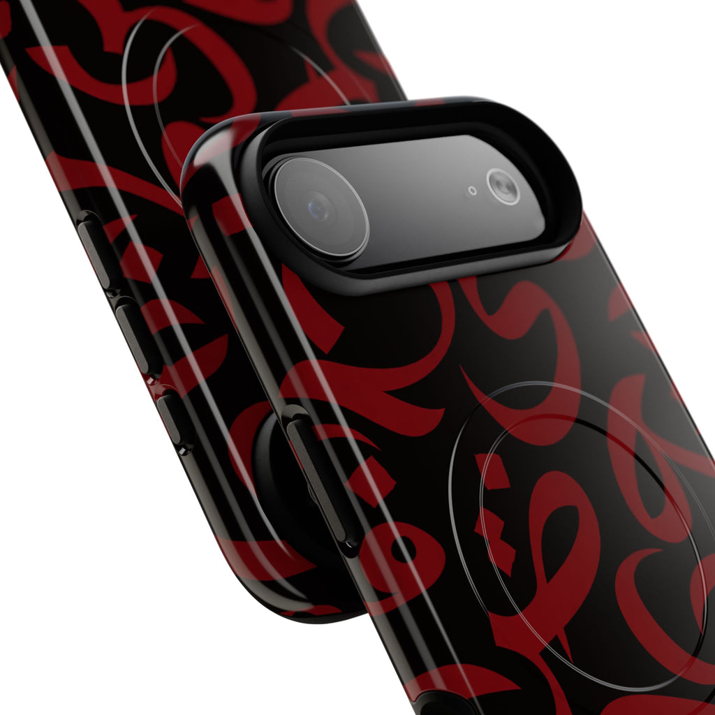 Simple Calligraphy Red - Magnetic Case