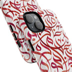 Flowing Calligraphy Red - Magnetic Case