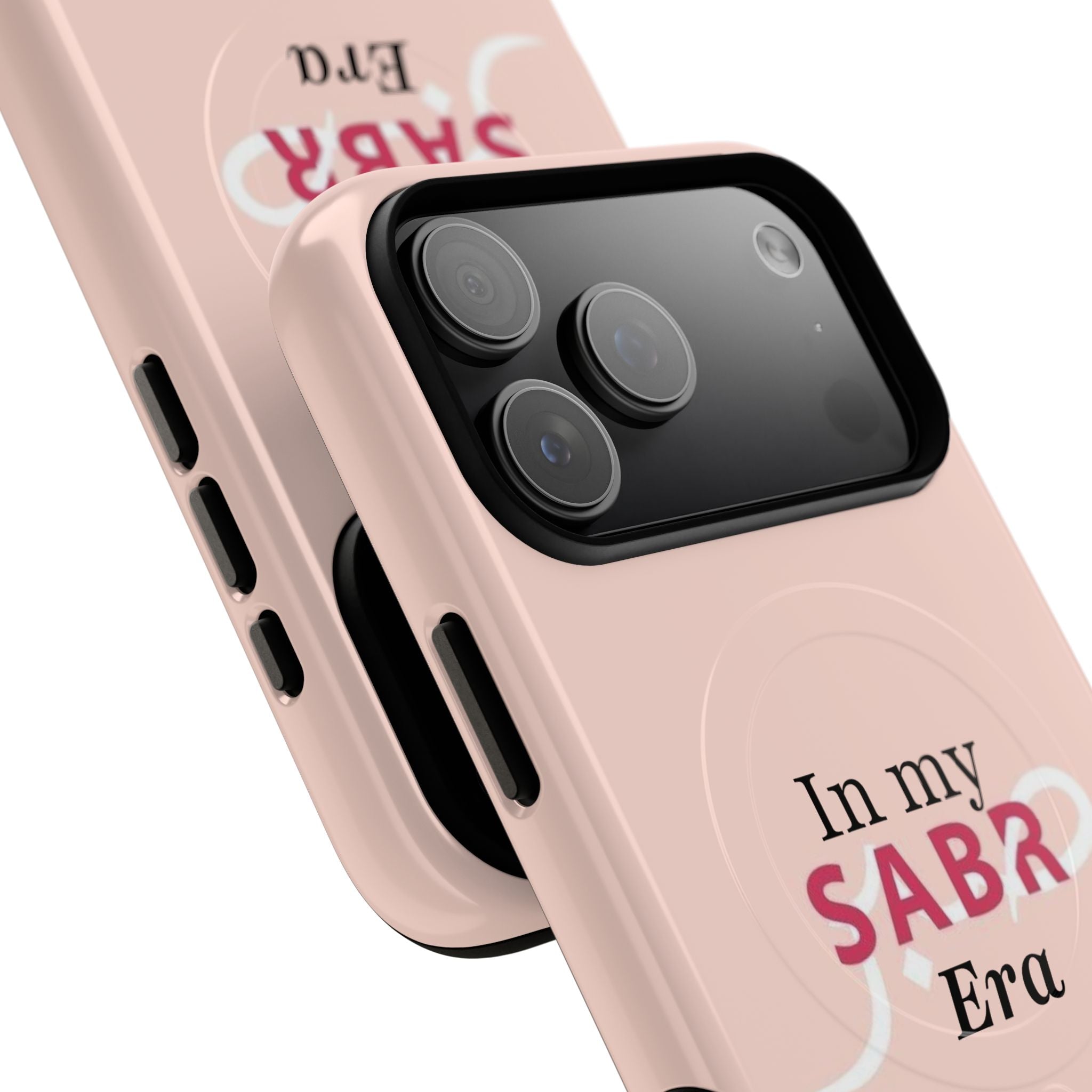 "In My Sabr Era" Roze - Magnetische Hoesje