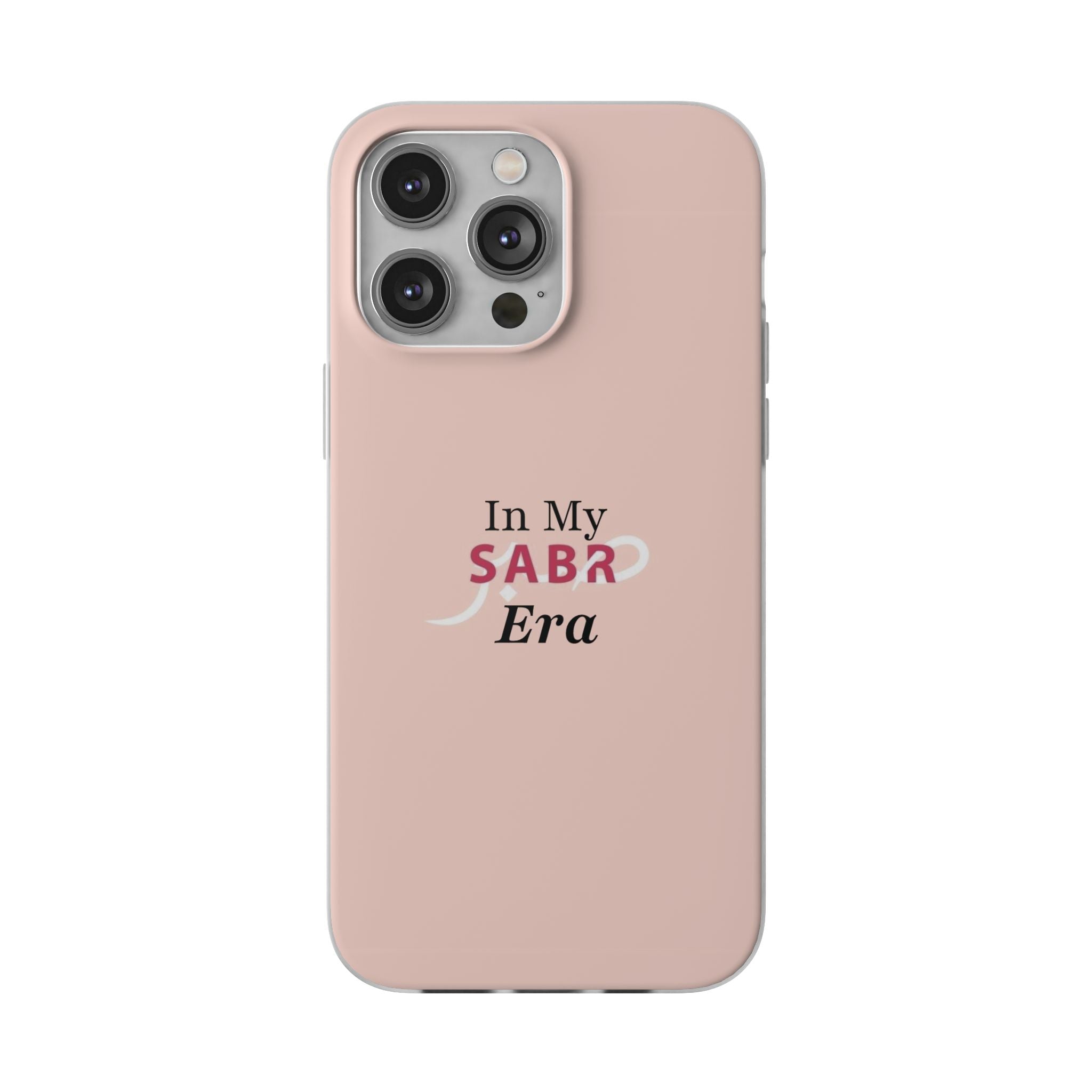 "In My Sabr Era" Pink Flexi Case