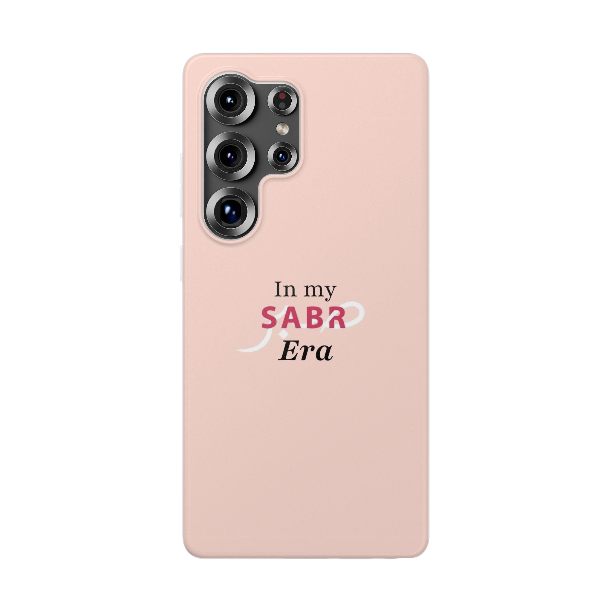 "In My Sabr Era" Pink Flexi Case