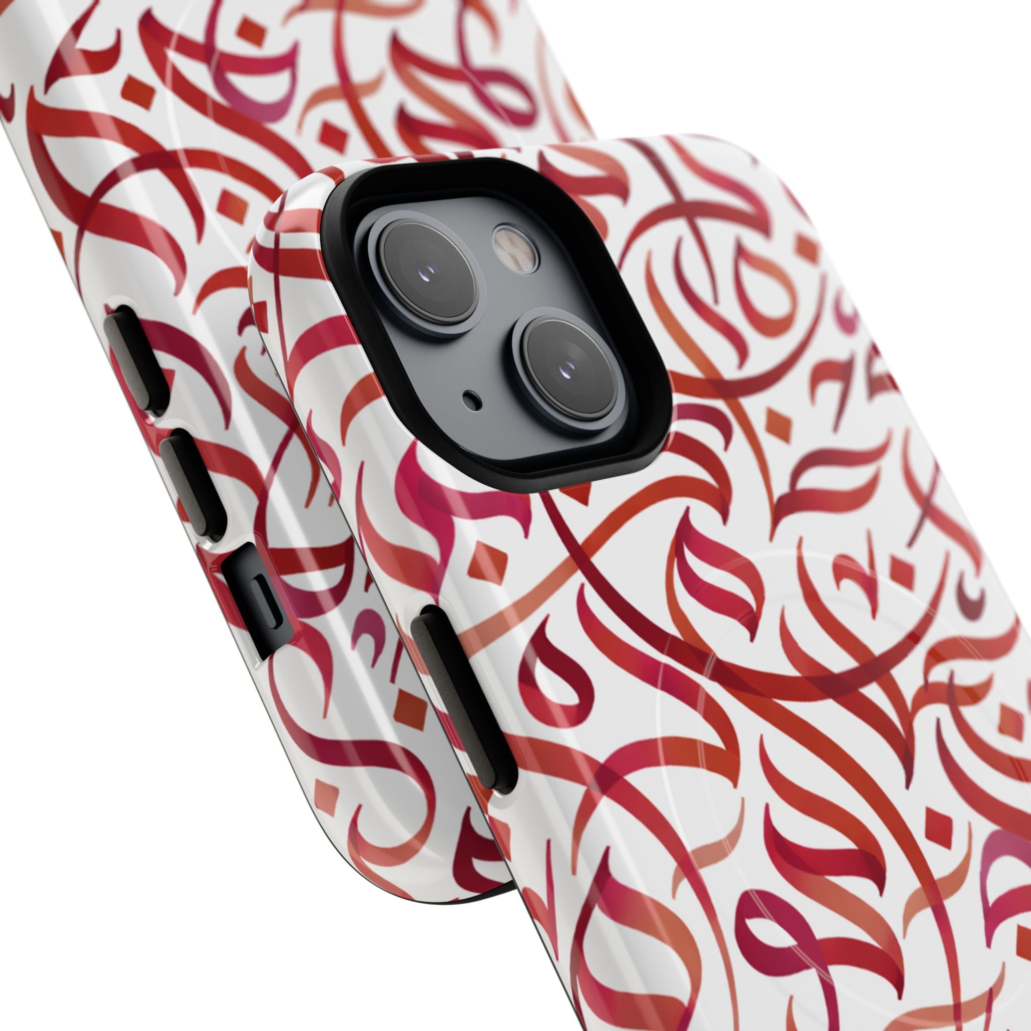 Flowing Calligraphy Red - Magnetic Case