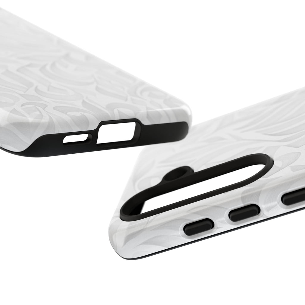 Floral Calligraphy White - Tough Case
